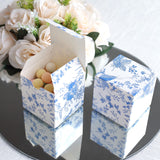 Versatile and Stylish White Blue Party Shower Gift Boxes