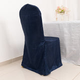 Reusable and Durable Navy Blue Chair Cover